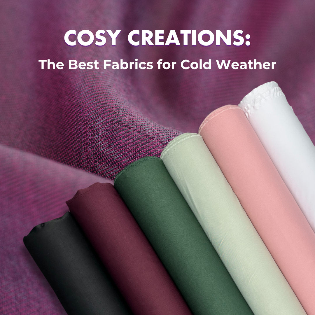 Cost Creations Blog Post answering what are the best fabrics for winter and or cold weather 
