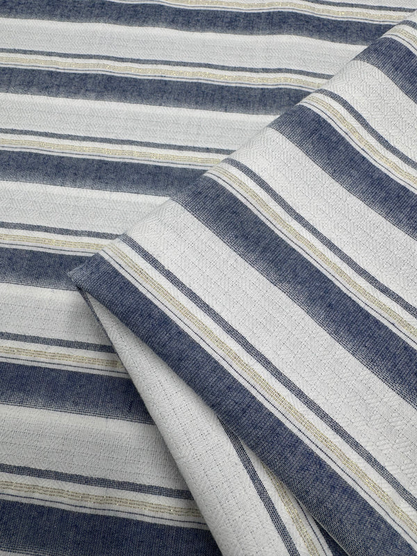 Cotton - Coastal Stripe - 144cm