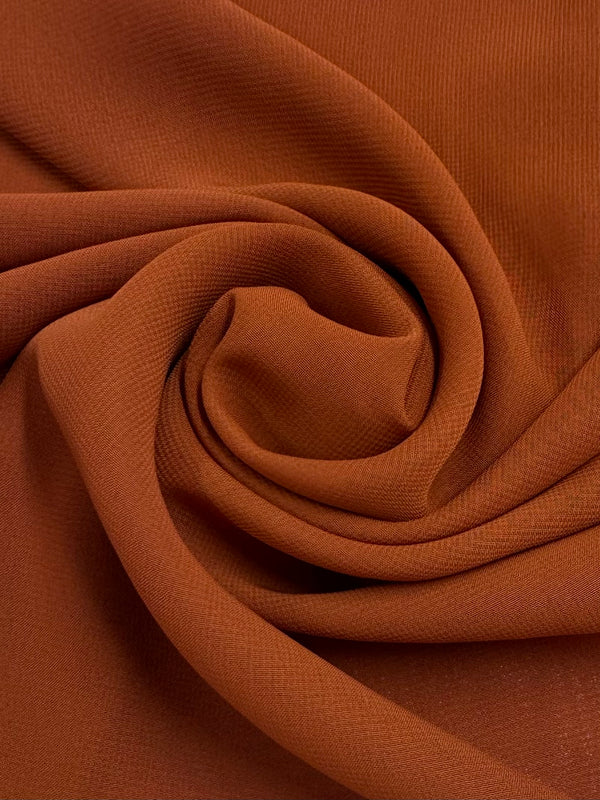Hi-Multi Chiffon - Rust - 148cm