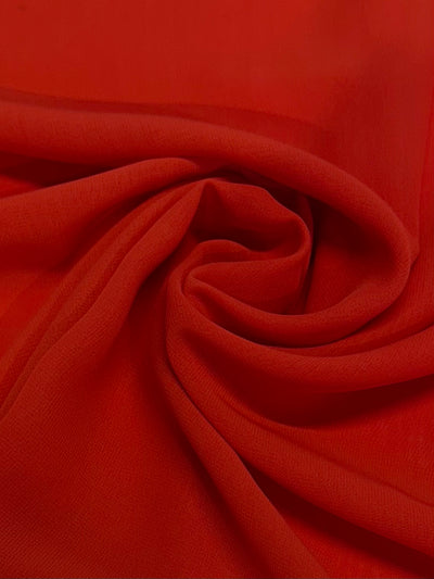 Hi-Multi Chiffon - Tangerine Tango - 148cm
