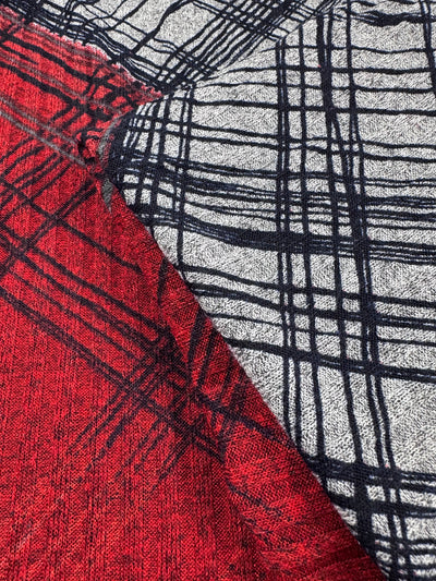 Textured Knit - Ember Noir - 150cm