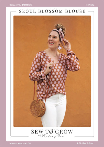 Pattern - Sew to Grow - Seoul Blossom Blouse