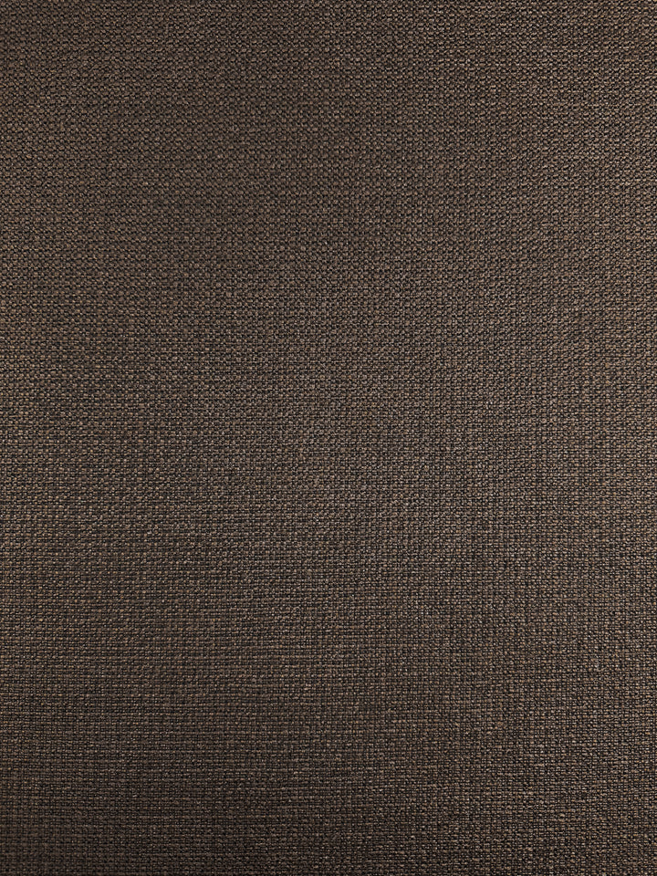 A textured close-up of Super Cheap Fabrics' Basket Weave Upholstery in Tuco showcases its rich, tactile appearance, featuring a woven pattern with a subtle sheen and an even weave, all in a heavy-weight neutral tone measuring 147cm.