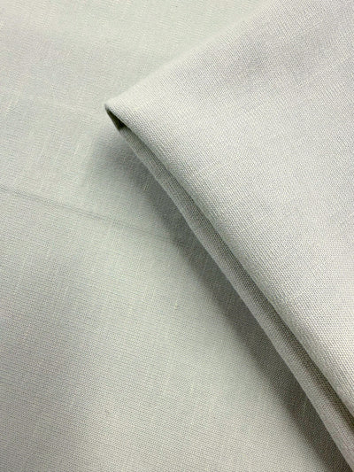 Stretch Oxford Linen - Pale Aqua - 147cm