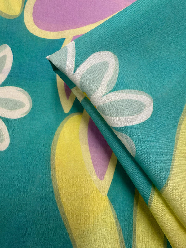 Designer Rayon - Daisy Bay - 144cm