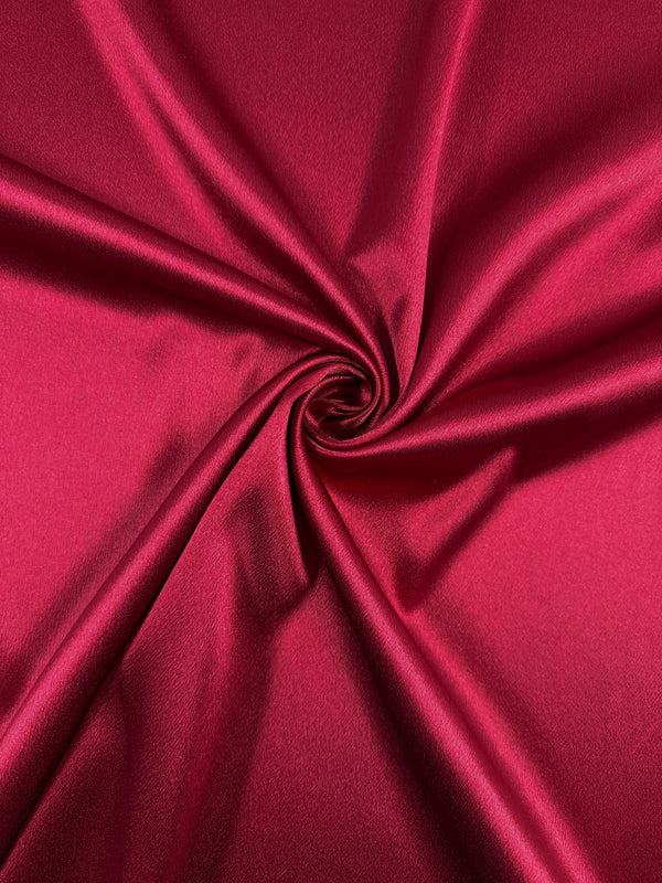 Satin Back Crepe - Scarlet Smile - 150cm