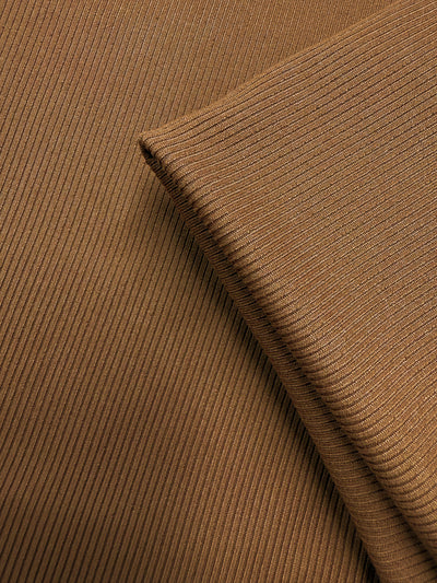 Rib Knit 2x2 - Brown Sugar - 150cm