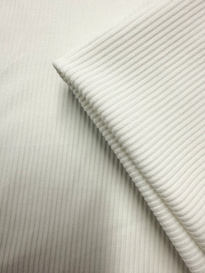Rib Knit 2x2 - Ivory - 165cm
