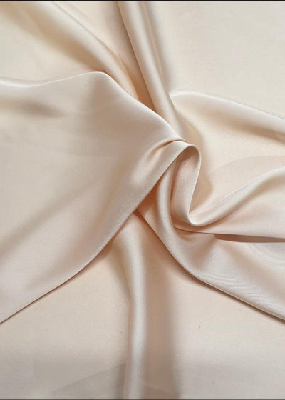 Satin Deluxe -  Nude Light Gold - 150cm - Super Cheap Fabrics